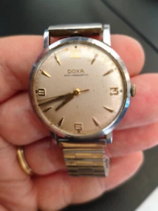 Vintage DOXA Antimagnetic Watch - Swiss Made - Working - Picture 1 of 7