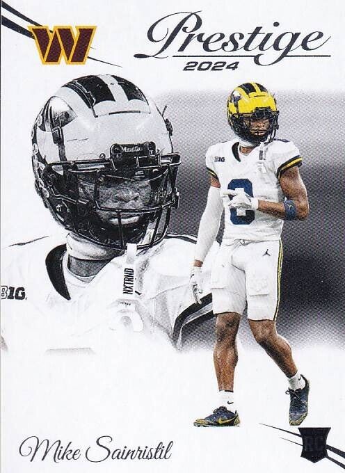 2024 Panini Prestige Mike Sainristil #337 for sale | eBay 2024 Panini Prestige Mike Sainristil #337 for sale | eBay