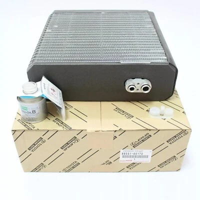 Núcleo del evaporador de aire acondicionado Toyota Land Cruiser HZJ105 HDJ100 FZJ100 UZJ100 OEM genuino Foto 1 de 3