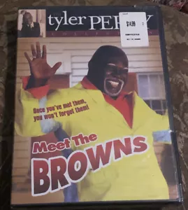 Tyler Perry - Meet the Browns (DVD, 2005) NEW FACTORY SEALED FREE SHIP Movie - Imagen 1 de 2
