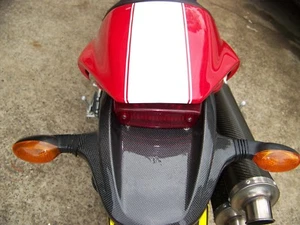 Ducati monster 600 620 750 800 900 1000 carbon fibre rear tail tray - Picture 1 of 2