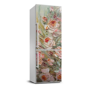 3D Refrigerator Kitchen Removable Sticker Living room Flowers Plant Roses - Picture 1 of 9