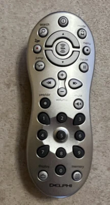  Xm Sirius Radio XM2GO  remote ONLY  Universal Delphi receiver remote - Image 1 of 2