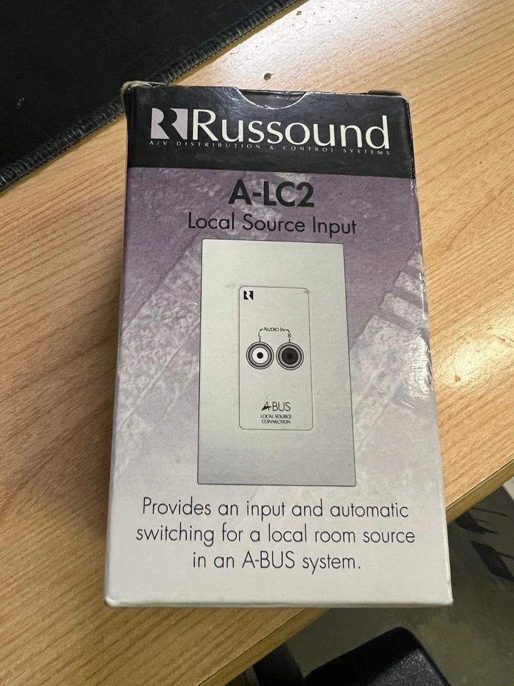 NEW Russound A-LC2 Local Source Input A-Bus Audio 110 Punch down - Almond - Image 1 of 1