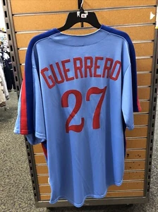 Camiseta Vladimir Guerrero 1982 Montreal Expos azul XL - Imagen 1 de 3