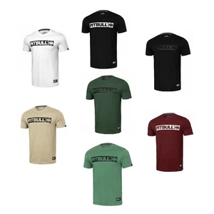 Men's T-Shirt PitBull HILLTOP 170 PitBull West Coast Cotton Training Shirt - Picture 1 of 61