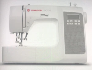 NEW IN BOX SINGER SC220-GRY Computerized Sewing Machine EASY TO USE 200 STITCHES - Picture 1 of 3