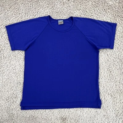 Camiseta EMS PINNACLE PERFORMANCE Púrpura-Azul Manga Corta Cuello Redondo Mujer L Foto 1 de 4