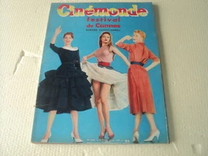 #CINEMONDE - 1956/1132 BRIGITTE BARDOT MICHELE MORGAN SOPHIA LOREN CANNES 1956 - Bild 1 von 1
