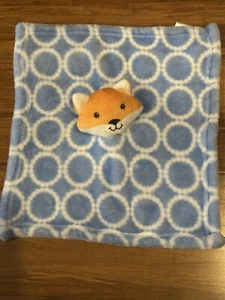 Hudson Baby weiche blaue Fuchs Kleinkind Plüsch Lovey Sicherheitsdecke - Bild 1 von 6