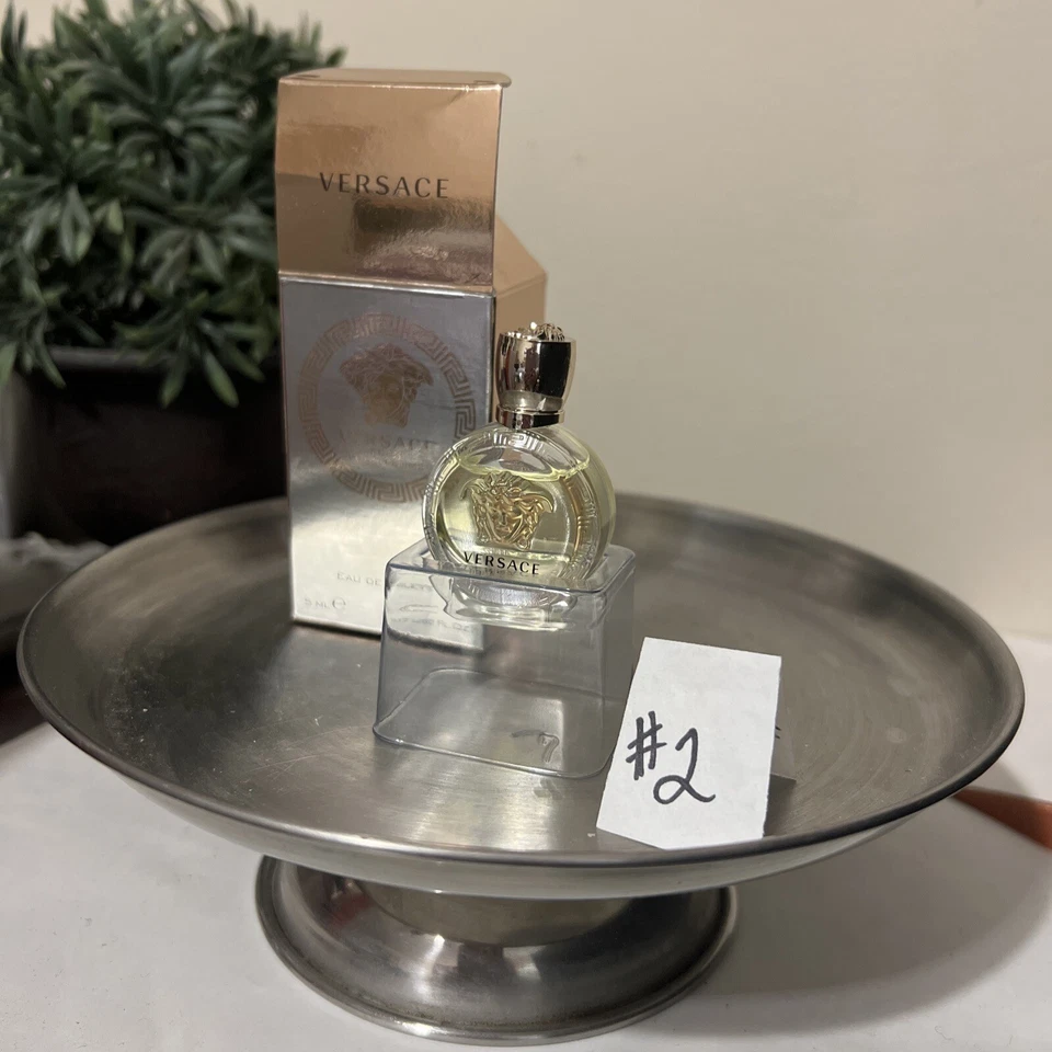 Versace Eros pour femme de Gianni Versace EDT 0,17 oz nuevo en caja Foto 1 de 1