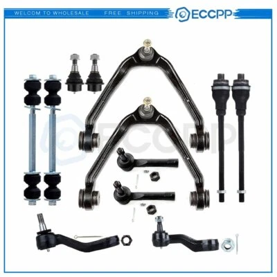 Nuevo kit completo de suspensión delantera de 12 piezas para Tahoe Yukon XL Avalanche/Sierra 1500 Foto 1 de 4