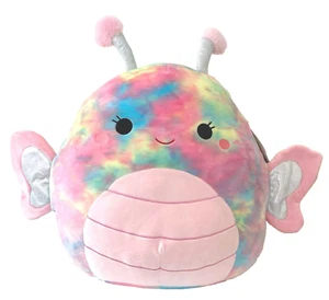 Squishmallows Wren the Butterfly 16 inch Tie Dye Plush NEW Super Cute Plush Toy! - Picture 1 of 5