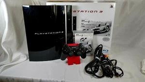 Play Station 3 Konsole DODHL00 80GB Schwarz. Aus Japan - Bild 1 von 8