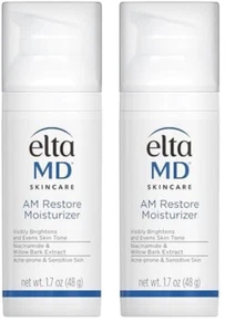 Eltamd AM Restore Face Moisturizer for Women and Men, Light Moisturizer Face Cre - Picture 1 of 15