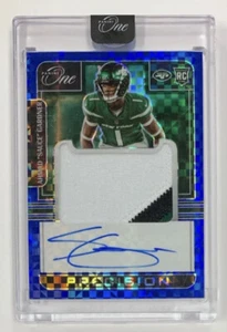 2022 Panini One Ahmad Sauce Gardner Precision Blue! Sealed. RPA! 3 Color Patch! - Picture 1 of 2
