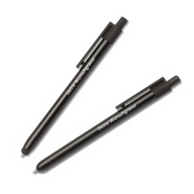 Schreibset ANCONA - Kuli Kugelschreiber + Bleistift mit Gravur personalisiert - Bild 1 von 3