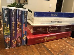 BRAND NEW SEALED Walt Disney Classic/Masterpiece Box Sets Plus More Four New VHS