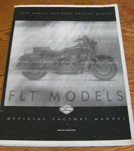 1999 Harley-Davidson Service Manual Touring FLT Electra Glide Road King VG - Picture 1 of 4