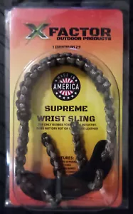 X-Factor Supreme Wrist Sling Bow Archery Camo Paracord Rubber Yoke New - Picture 1 of 2