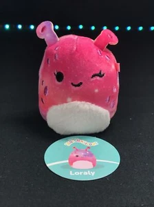 "Caracol de peluche de 2,5"" Escuadrón misterioso de peluche" rosa blando malvaviscos loraly rosa - Imagen 1 de 2