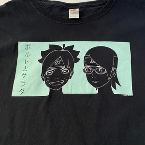 Boruto Naruto The Next Generation T-Shirt Herren Größe XL Schwarz Mehrfarbig Mängel - Bild 1 von 11