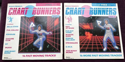 Chart Runners Parts 1 & 2 - Double Vinyl LP Record - 1983 - RTL2090A & B - Image 1 of 4