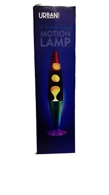 URBAN SHOP 16" Rainbow Lava Motion Volcano Lamp NIB  Brand NEW Free Shipping - Image 1 of 4