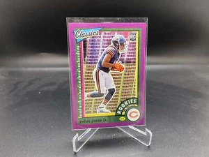 Velus Jones Jr. 2022 Classics Timeless Tributes Purple #189 /50 Bears RC Rookie - Picture 1 of 2