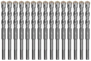 SDS Plus Rotary Hammer Drill Bit Set 5/8"X8" Carbide Drill Concrete Rock-15Pcs - Picture 1 of 8