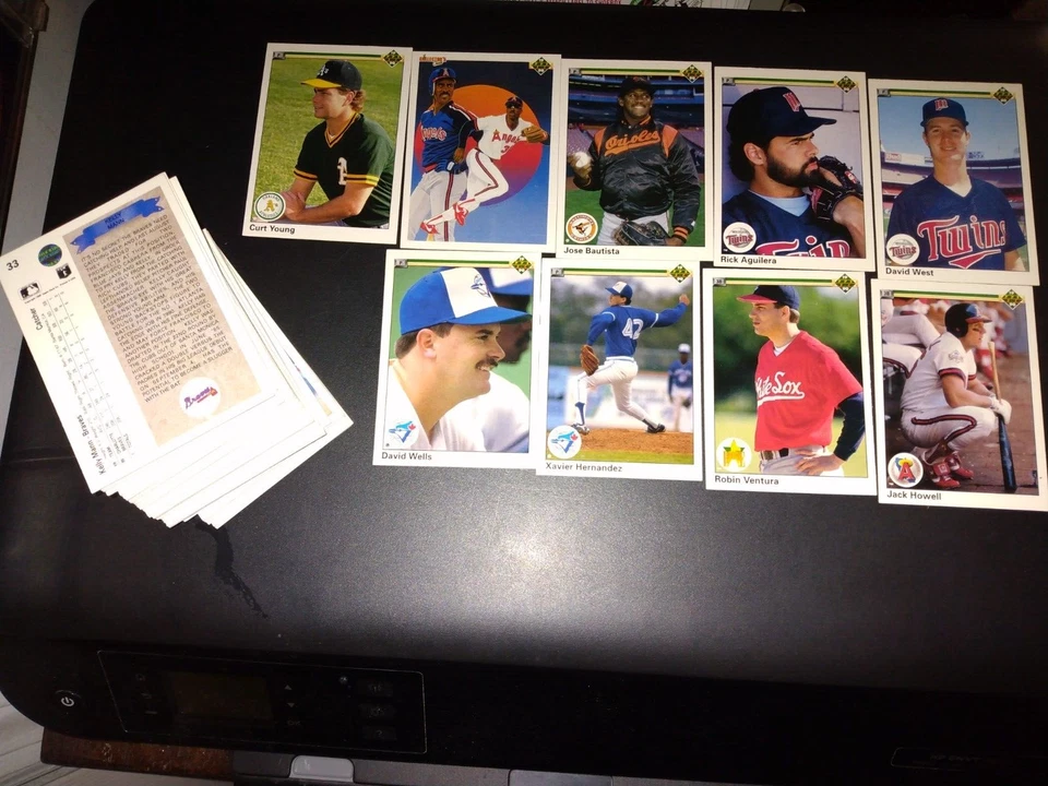 1990 Upper Deck Baseball Cards #4-#498 You Choose - Image 1 of 1