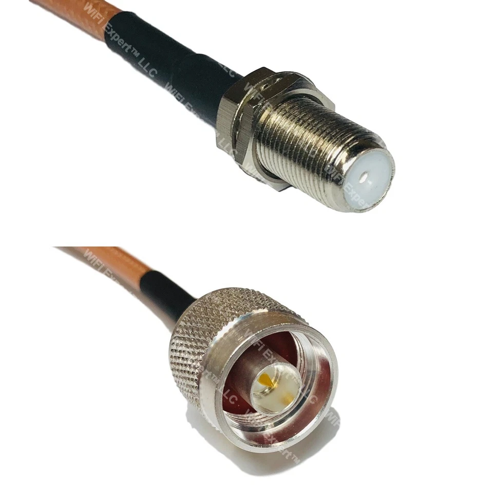 RG400 F FEMALE to N MALE RF Cable FAST-SHIP LOT - Image 1 of 1