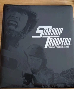 Inkworks Starship Troopers Trading cards Master set with binder - Picture 1 of 13