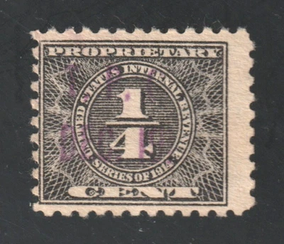 Scott # RB45, Used, F, ¼¢ Proprietary, The Pepsodent Company, Chicago, IL - Image 1 of 2