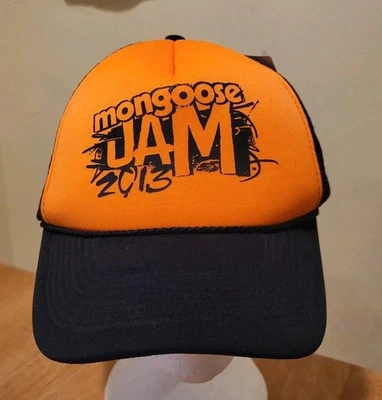 Sombrero ajustable de malla Mongoose Jam 2013 marca DECKY CON ETIQUETA POLI NAILON Foto 1 de 4