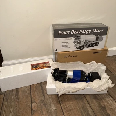First Gear 1/34 Mack FD Concrete Mixer 19-0032 NIB W/ Original Shipping Box - Image 1 of 4