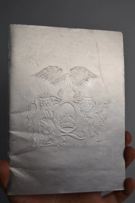 1977 Queen British Rock Music Silver Tour Book Concert Program Freddy Mercury - Image 1 of 4