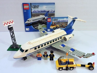 LEGO City 3181 Avión de Pasajeros - Completo con Instrucciones - Sin Caja Foto 1 de 4