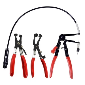 3Pcs Hose Clamp Pliers Kit, Long Reach Wire Spring Clamp Remover for Automoti... - Bild 1 von 6
