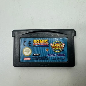 Nintendo GBA Spiel Cartridge Sonic Advance + Sonic Pinball Party AGB-BW5P-EUR - Bild 1 von 12