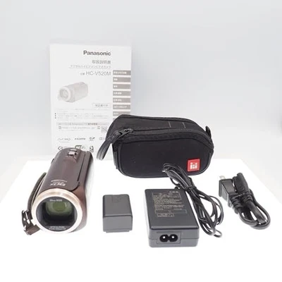 Panasonic HC-V520M Brown 50x Zoom Digital Video Camera Camcorder 32GB w/Battery - Image 1 of 4