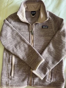 Patagonia Children's Purple Fleece Jacket Zip Front, Size S (7-8) - Picture 1 of 5