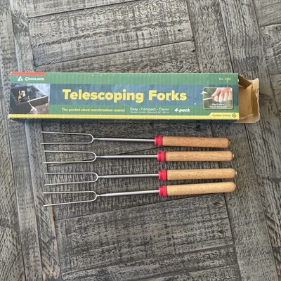 Жаровня карманная телескопическая Marshmallow Forks Coghlans упаковка 8 шт. до 34 дюймов - Изображение 1 из 4