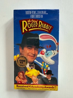 WHO FRAMED ROGER RABBIT (VHS, 1988) SEALED, Touchstone Pictures - High Grade NM - Image 1 of 4