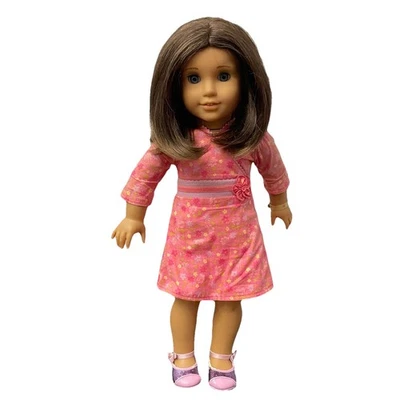 Muñeca American Girl CHRISSA Niña del Año 2009 Completo MEET Conjunto GOTY 18” Foto 1 de 4