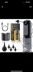 Ohrenschmalz Entfernungsset, elektrischer Ohrreiniger mit Ohrspülung Spülsystem, Ohr - Bild 1 von 9