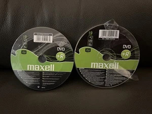 Maxell 16x DVD+R 4.7GB - 10 Discs (275734) Cello Wrap - 2 Packs - Afbeelding 1 van 3
