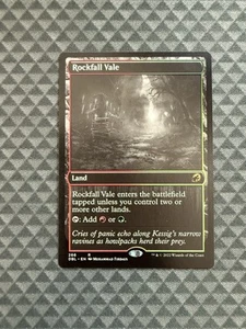 MTG Rockfall Vale #266 Raro Innistrad: Doble Característica (DBL) - Imagen 1 de 4
