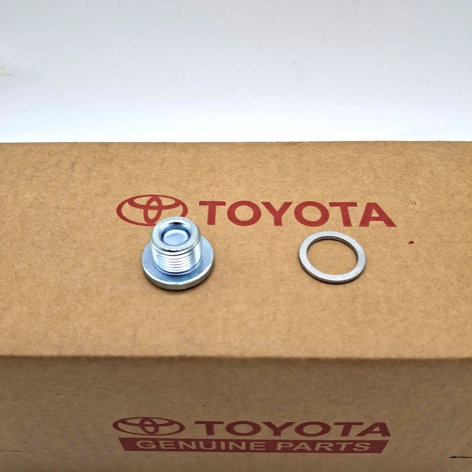 Toyota 9043018008 Genuine OEM Factory Original Drain Plug Gasket