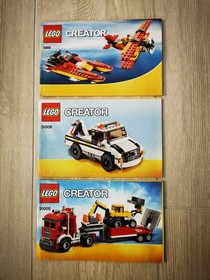 Lego Creator - INSTRUCTIONS ONLY - CHOOSE of 5866, 31005, 31006